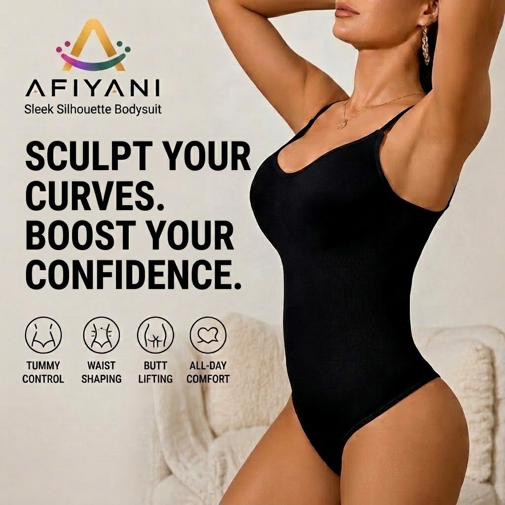 AFIYANI™ Sleek Silhouette Bodysuit