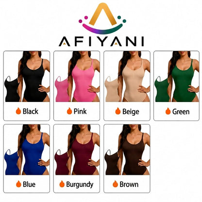 AFIYANI™ Sleek Silhouette Bodysuit