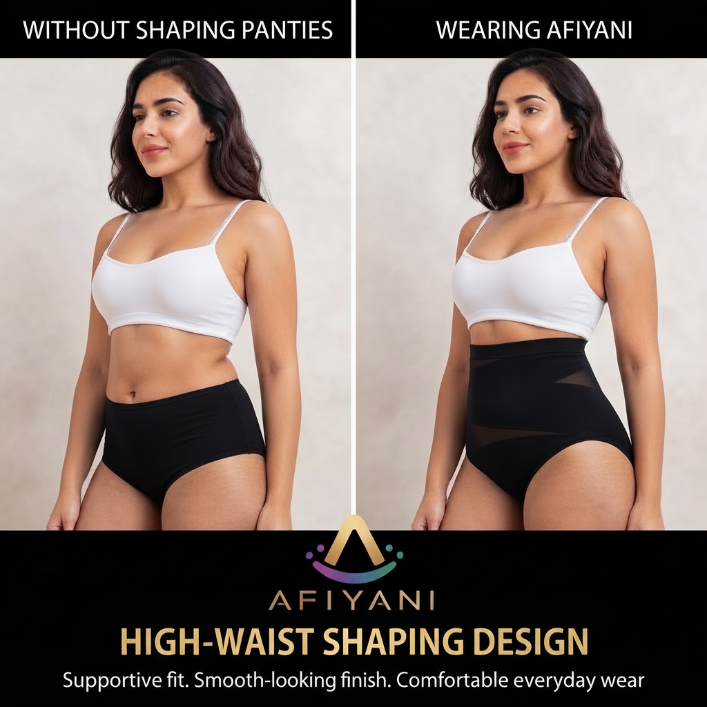 AFIYANI™ Tummy Control & Butt-Lift Shaping Panties